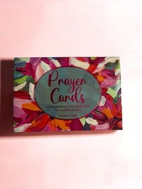 Prayer Cards Inspirational Set - Pink Floral